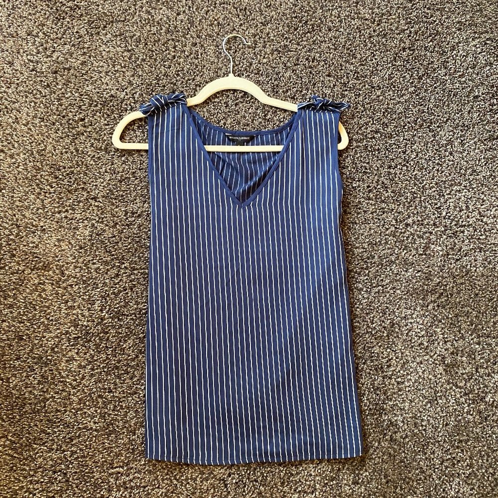 Banana Republic Shoulder Tie Blouse